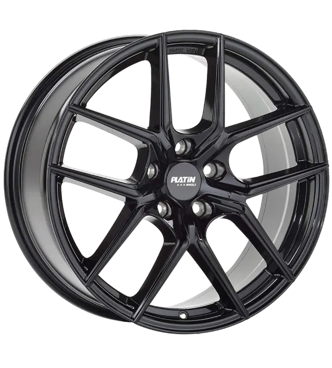 PLATIN Wheels P 122 Black Gloss 7,00x17 5x108,00 ET45,10