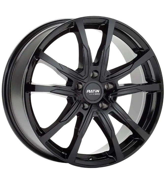 PLATIN Wheels P 124 Black Gloss 8,00x19 5x108,00 ET48,00