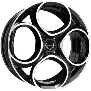 TecnoMagnesio Junior 4 Black Polished 6,50x17 4x108,00 ET32,00