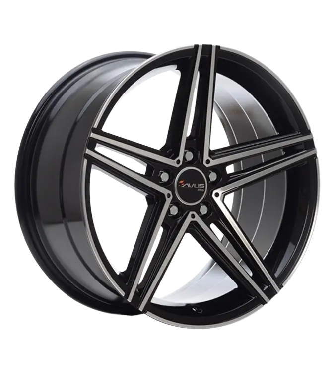 AVUS Racing AC-515K - Black Polished 9,50x19 5x112,00 ET35,00
