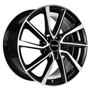 AVUS Racing AC-518RD1 - Black Polished 7,50x17 5x108,00 ET45,00