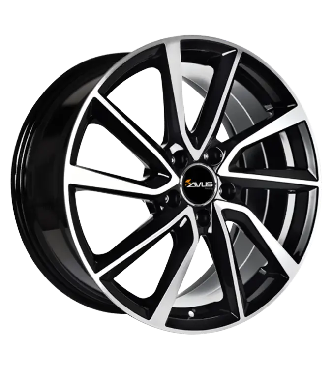 AVUS Racing AC-518RD1 - Black Polished 6,50x16 5x114,30 ET39,00