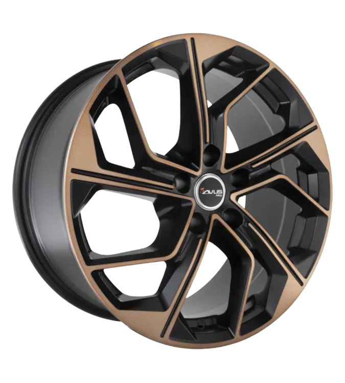 AVUS Racing AC-522 - Black Copper Polished 8,00x18 5x112,00 ET45,00