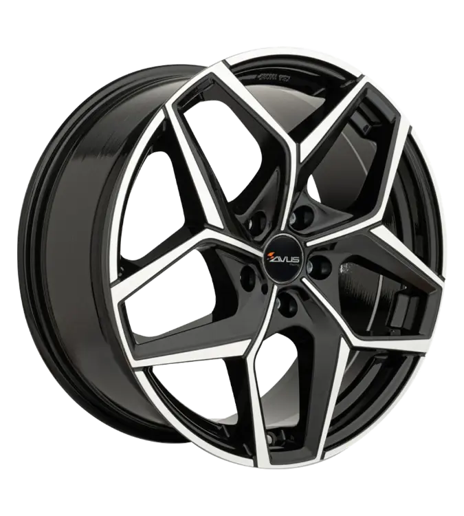 AVUS Racing AC-523 - Black Polished 8,00x19 5x110,00 ET32,50