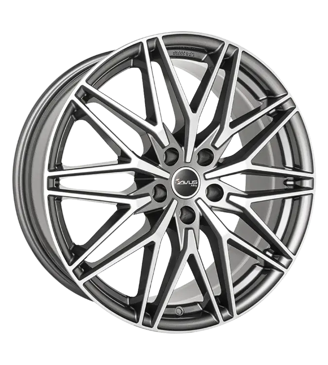 AVUS Racing AC-MB6 - Anthracite Polished 8,00x19 5x112,00 ET29,00