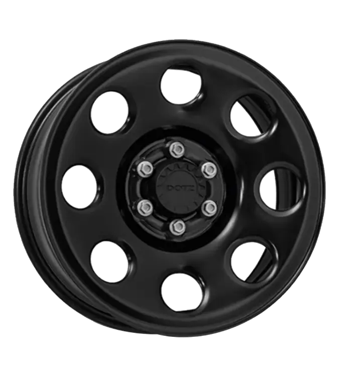 DOTZ Outland black 8,00x18 6x130,00 ET45,00