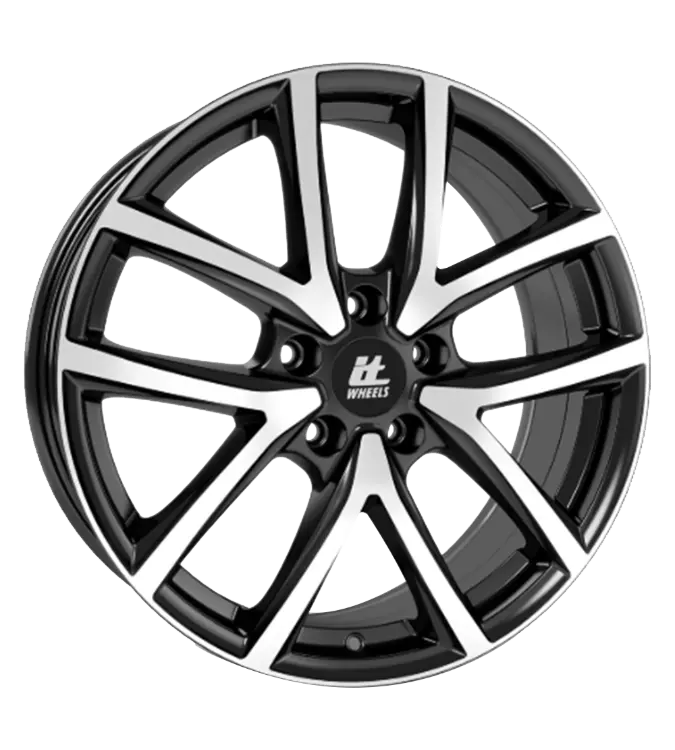 itWHEELS Mira Black Polished 6,50x16 5x108,00 ET45,00