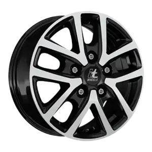 itWHEELS Mira VAN Black Polished 6,50x16 5x120,00 ET52,00