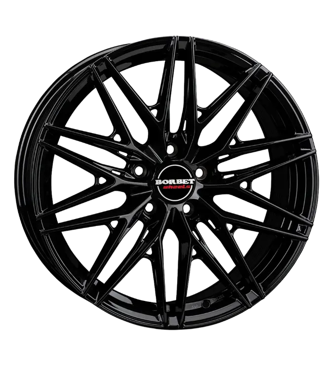 Borbet FB1 black glossy 8,00x18 5x120,00 ET40,00