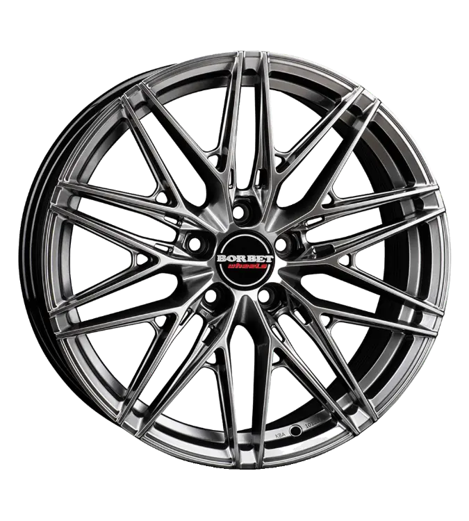 Borbet FB1 hyper black silver 8,00x18 5x120,00 ET40,00