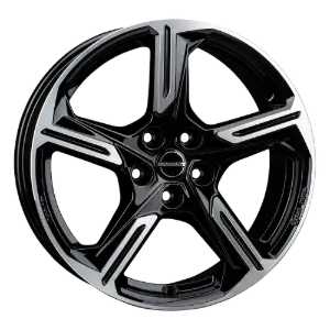 Borbet XE1 black polished 7,50x18 5x112,00 ET23,00