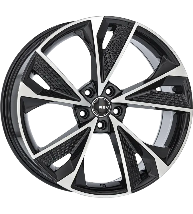 REVATIVO Evo Black Polished 8,00x18 5x112,00 ET40,00