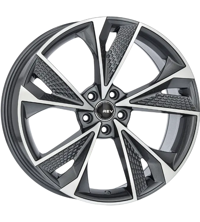 REVATIVO Evo Graphite Polished 8,00x18 5x112,00 ET40,00