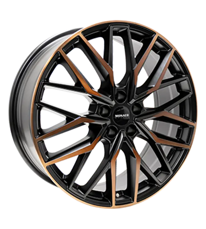 MONACO WHEELS GPX Black Copper Polished 8,00x19 5x112,00 ET40,00