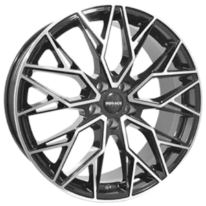 MONACO WHEELS Grand Prix 15 FF Black Polished 8,00x19 5x130,00 ET39,50