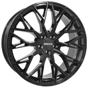 MONACO WHEELS Grand Prix 15 Gloss Black 8,50x20 5x114,30 ET45,00
