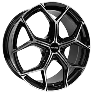 MONACO WHEELS Grand Prix 16 Black Polished 8,00x19 5x112,00 ET39,50