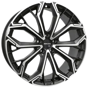 MONACO WHEELS Grand Prix C 17 Matt Black Polished 8,00x19 5x112,00 ET44,90