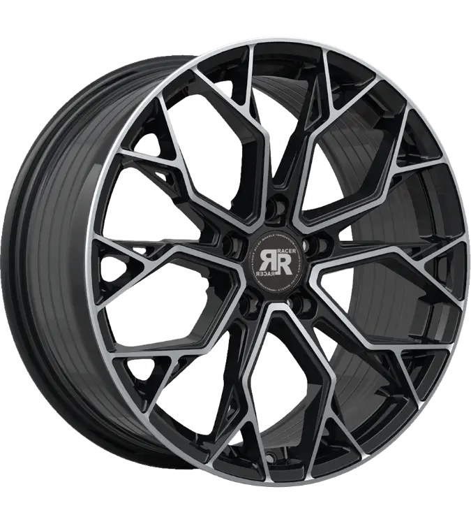 Racer RADIUS Black Machined 7,50x17 5x114,30 ET40,00