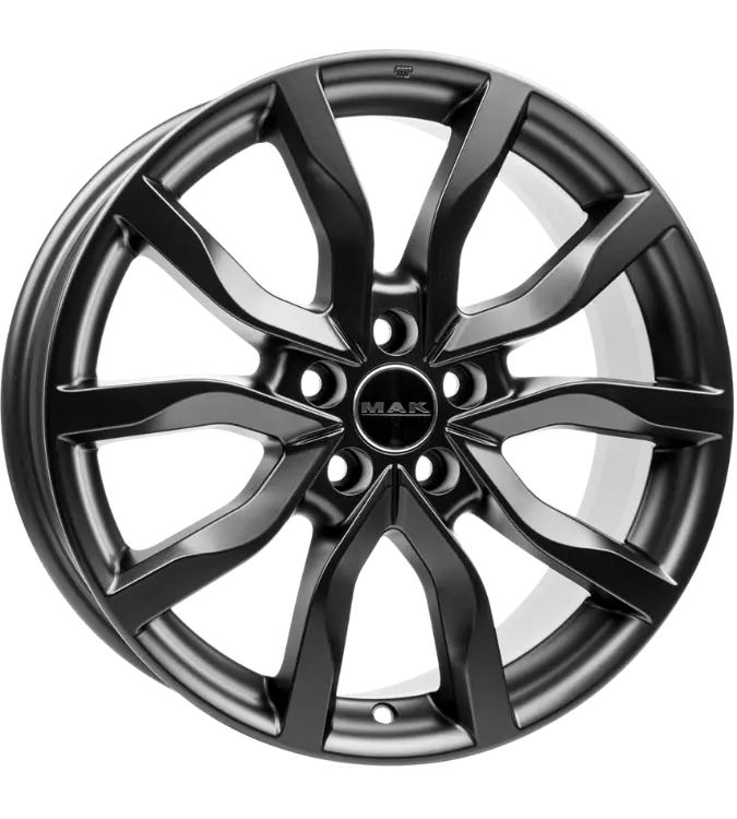 MAK Highlands Matt Black 6,50x16 5x114,30 ET40,00