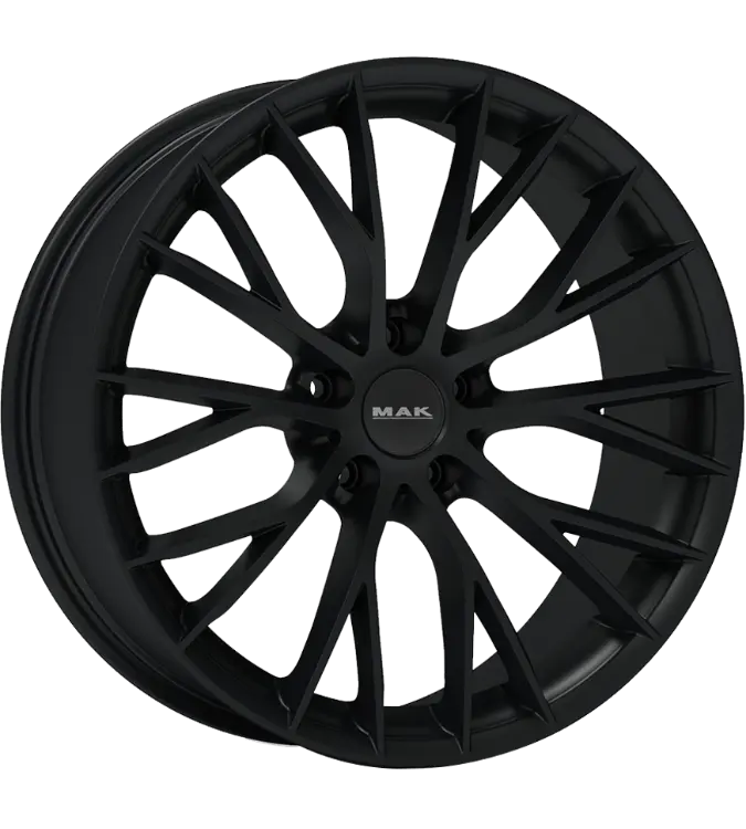 MAK München Matt Black 8,00x17 5x120,00 ET34,00
