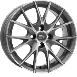 MSW 25 Titanium polished 7,00x16 4x100,00 ET37,00