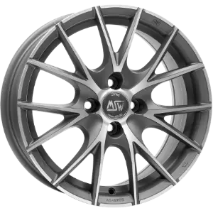 MSW 25 Titanium polished 7,00x16 4x100,00 ET37,00