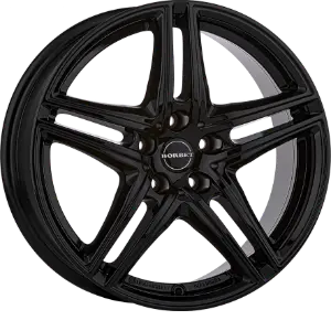 Borbet XR black 7,50x17 5x120,00 ET35,00
