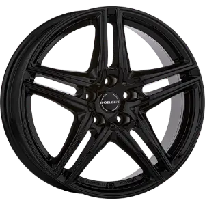 Borbet XR black 7,00x16 5x120,00 ET31,00
