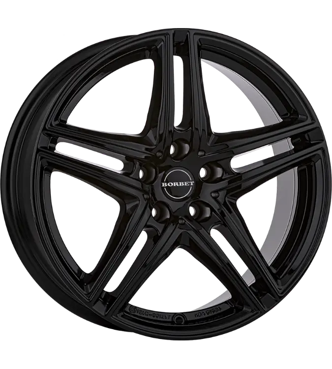 Borbet XR black 6,50x16 5x112,00 ET22,00