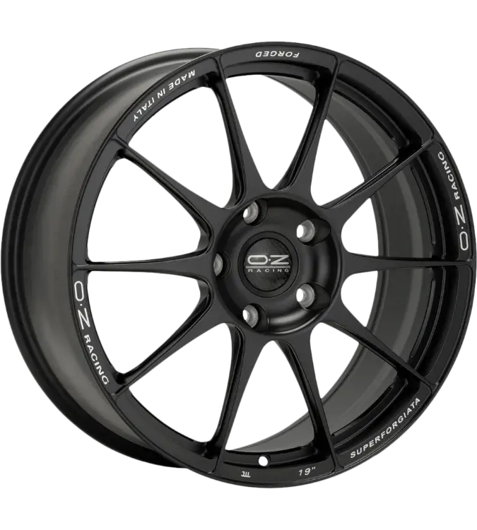 OZ SUPERFORGIATA - MATT BLACK 8,50x20 5x130,00 ET50,00