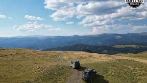 Trasa off road w Rumunii