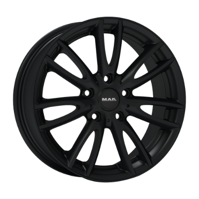 MAK Jackie Matt Black 6,50x16 4x100,00 ET48,00