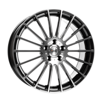 AVUS Racing AC-M03 - Black polished 6,50x16 5x98,00 ET36,00