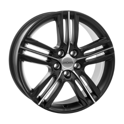 Ronal R57 Trend Black 7,50x18 4x100,00 ET44,00