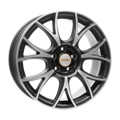Speedline SL5 Vincitore Black 7,50x18 5x120,00 ET42,00