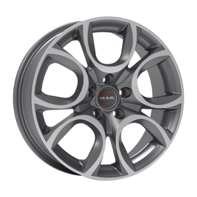MAK Torino Gun Metal 6,00x15 4x98,00 ET35,00