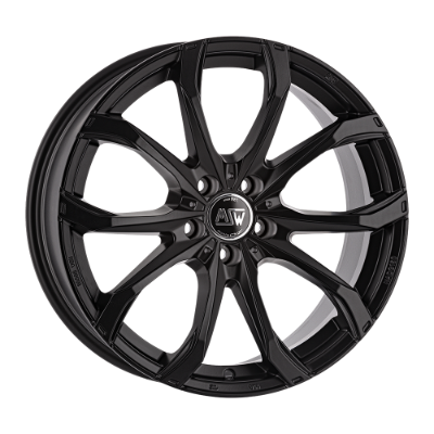MSW 48 Matt Black 8,00x19 5x127,00 ET35,00