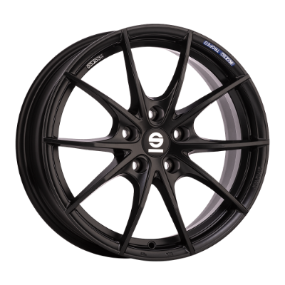 Sparco Trofeo 5 Black 8,00x18 5x114,30 ET45,00