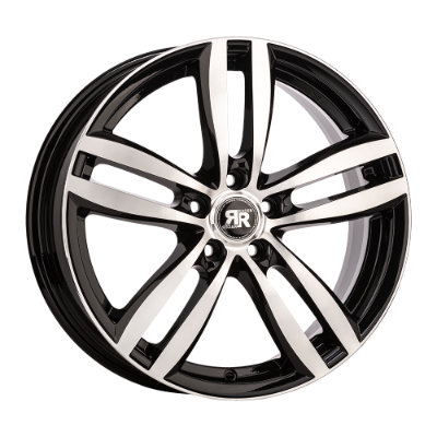 Racer TARGET Black Polished 6,00x15 4x108,00 ET23,00