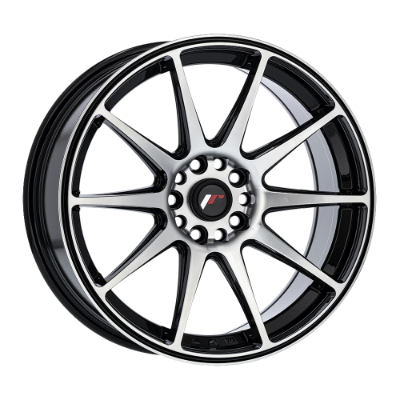 Japan Racing JR11 Black Machined 8,50x18 5x112,00 / 5x114,30 ET40,00
