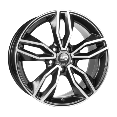 MSW 71 Grey Polished 8,00x18 5x108,00 ET45,00
