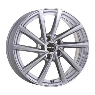 Borbet V crystal silver 7,00x17 5x112,00 ET40,00