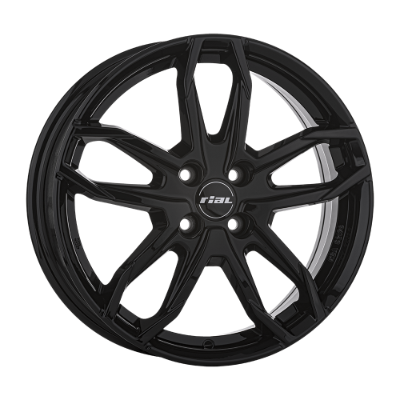 RIAL Lucca Black Gloss 6,50x16 4x100,00 ET45,00