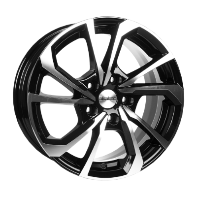Alkatec RX9 Black Polished 7,00x16 5x112,00 ET45,00