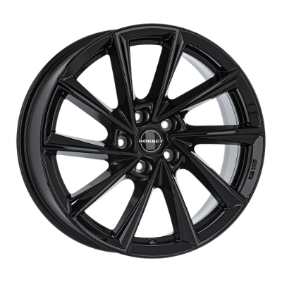 Borbet VTX black glossy 8,00x18 5x114,30 ET48,00