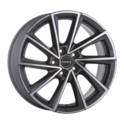 Borbet VTX graphite polished 8,00x18 5x115,00 ET38,00