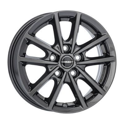 Borbet W anthracite glossy 6,00x15 5x108,00 ET43,00