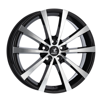 itWHEELS Alice Black Polished 7,00x17 5x108,00 ET45,00