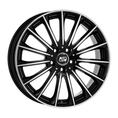 MSW 30 Black Polished 7,50x17 5x114,30 ET40,00